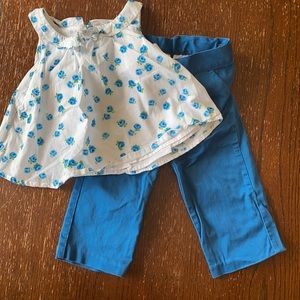 Janie and Jack top and pants
